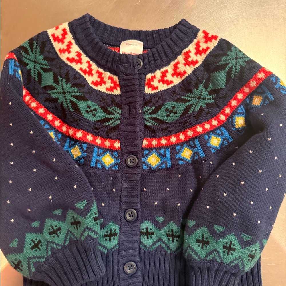 Hanna Andersson Multicolor Knit Sweater